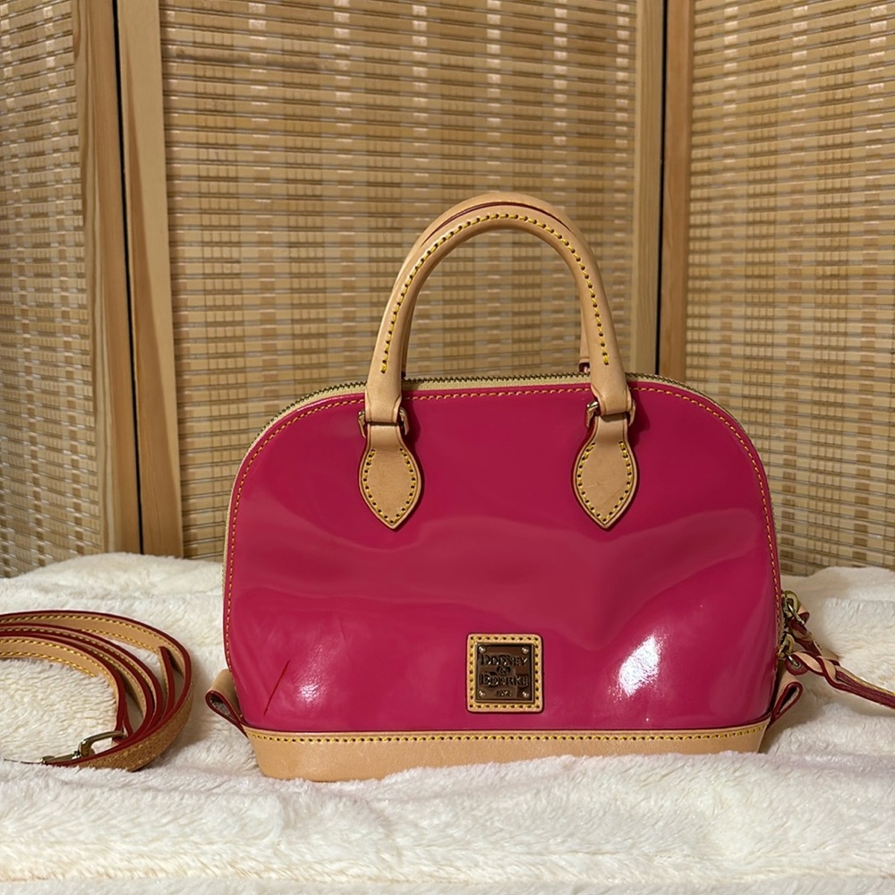 Dooney & Bourke Hot Pink Patent Leather Purse